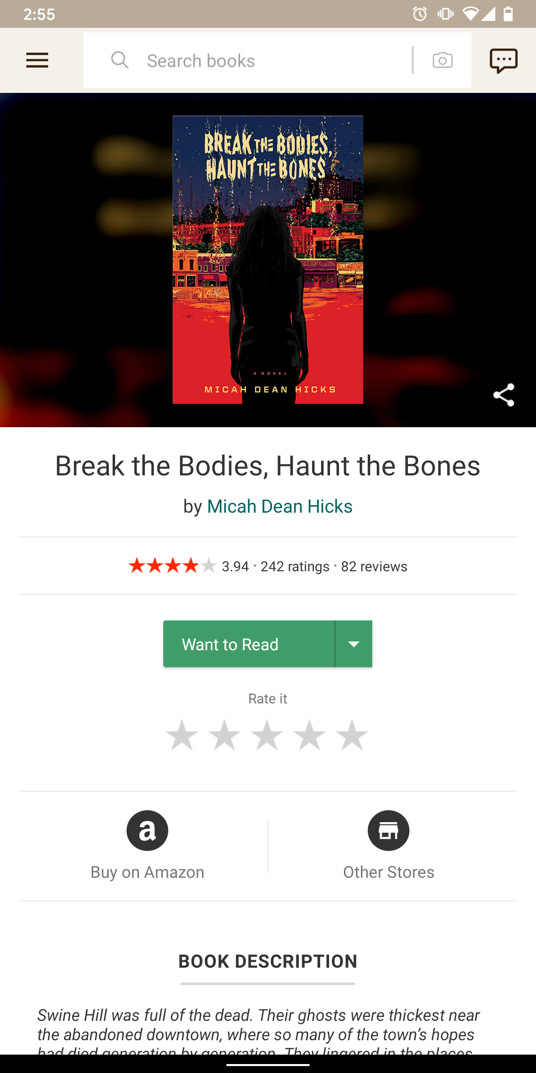 Goodreads Android app