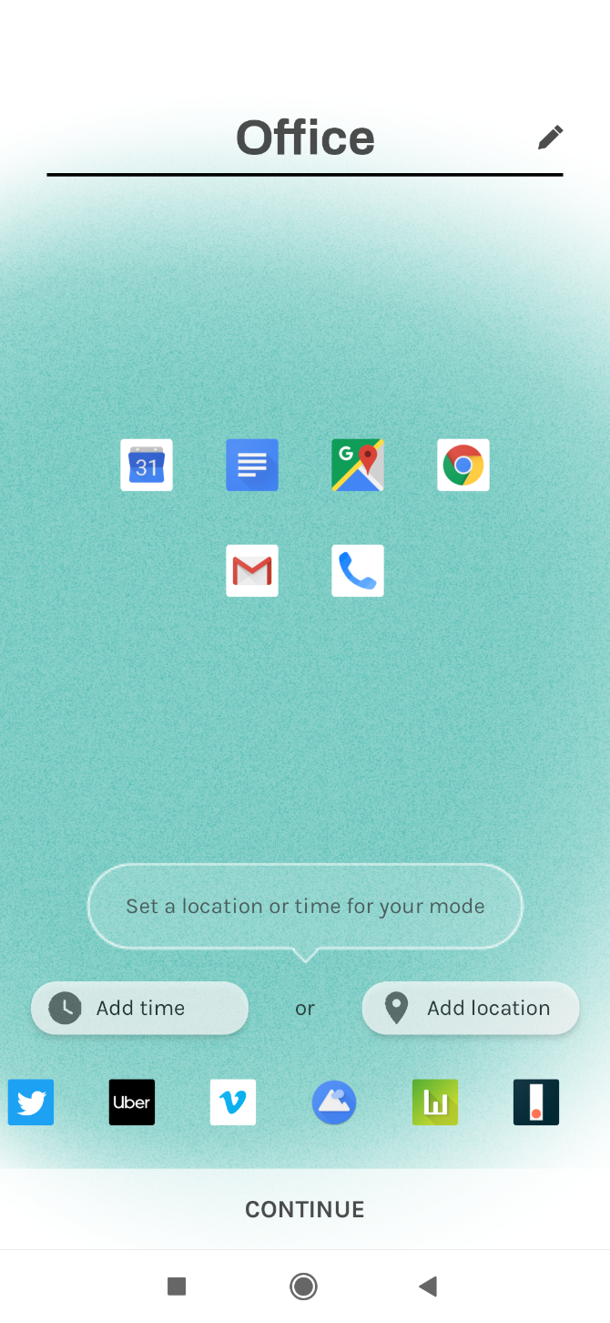 Morph lets you create profiles on Android that only show select apps