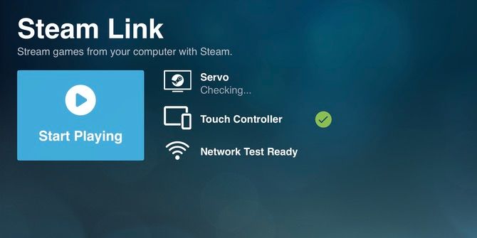 Steam Link initializing