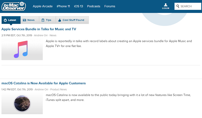 mac observer apple website