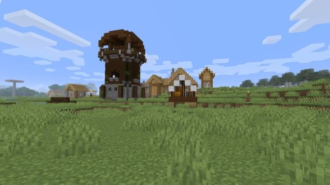 minecraft pillager outpost spawn in village