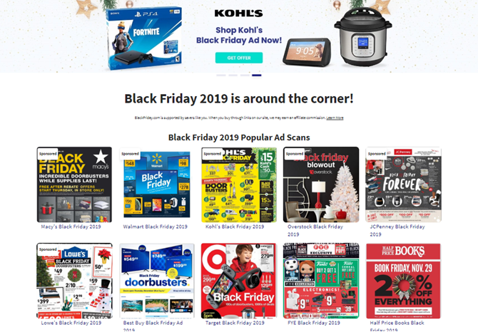 Black Friday.com: Find the Best Shopping Deals for Thanksgiving