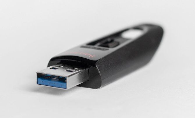 A USB stick