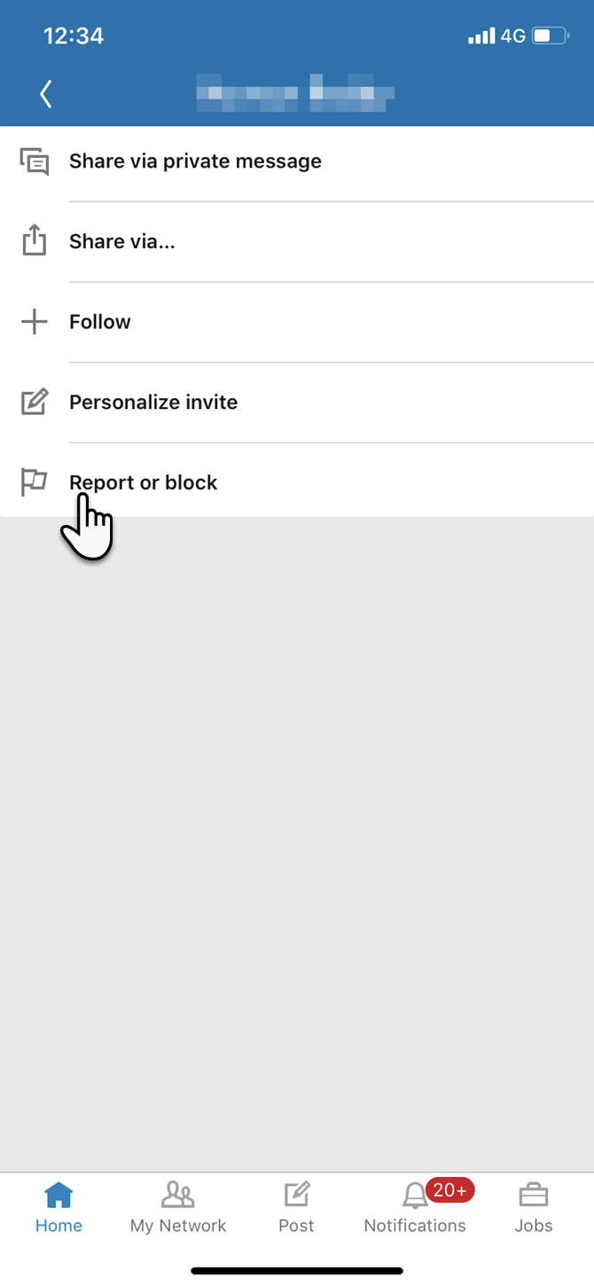 Blocking or Unblocking a Member