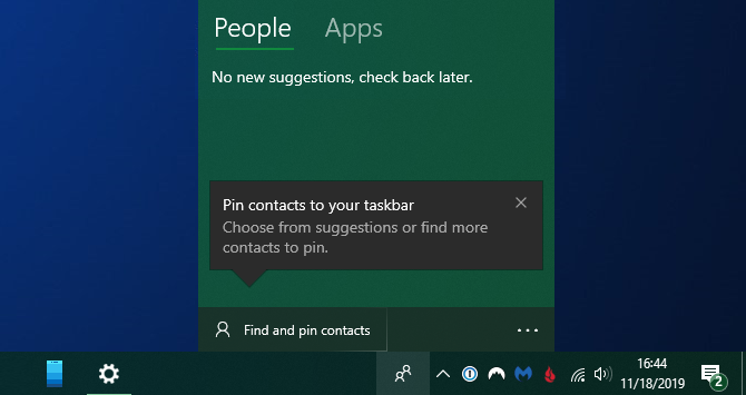 Windows 10 People Icon