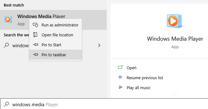 Windows Pin to Taskbar