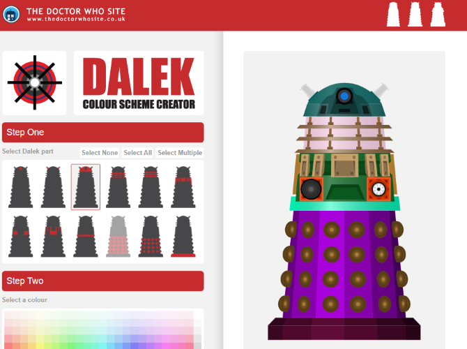 Design your own Doctor Who Dalek