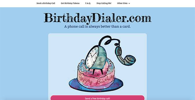 Send Free Singing Birthday Telegrams By Phone With Birthdaydialer