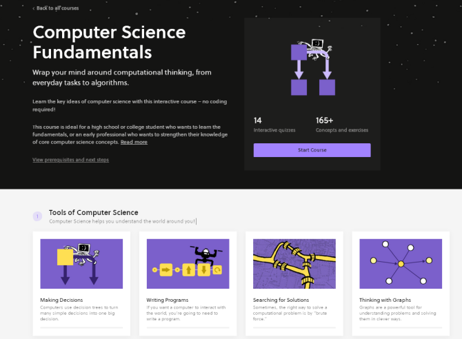 learn computer science with Brilliant