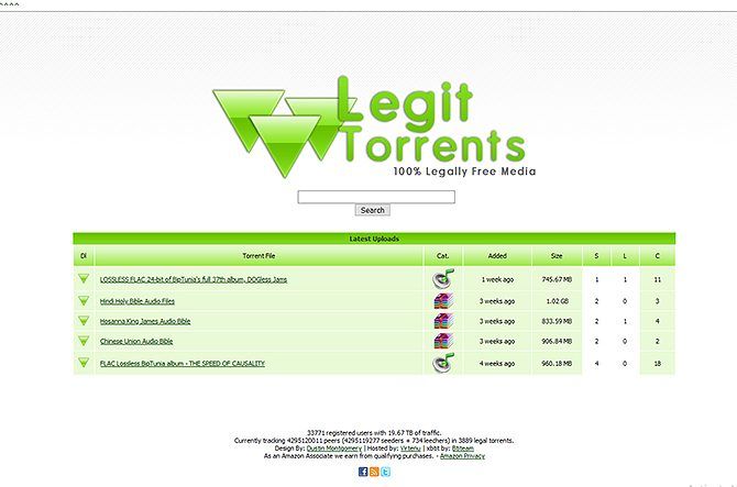 legal torrents - legit torrents