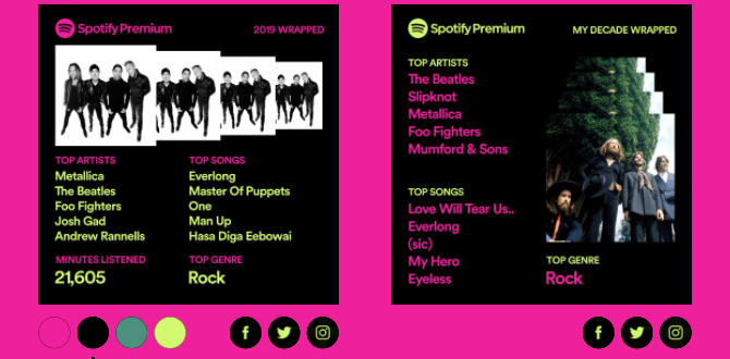 Spotify Wrapped 2019 results