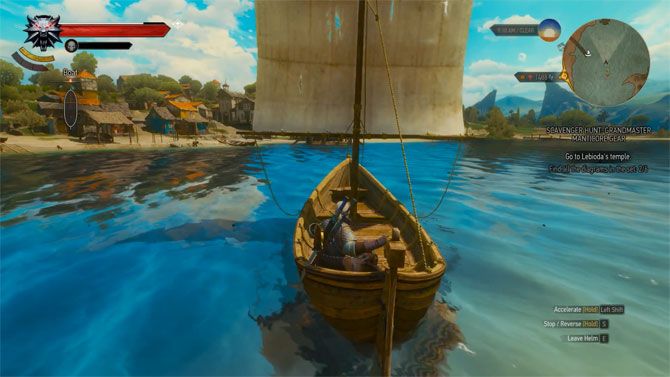 witcher 3 boat for fast travel
