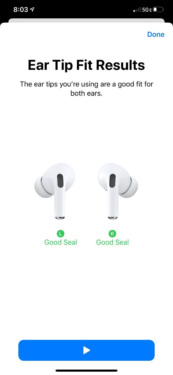 airpods pro ear tip fit test 3