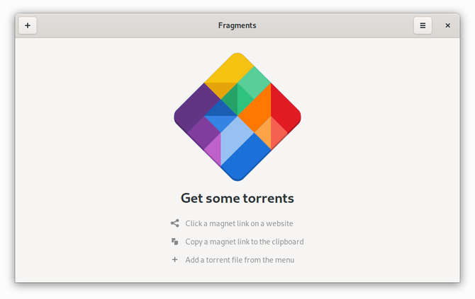 GNOME Fragments torrent client for Linux