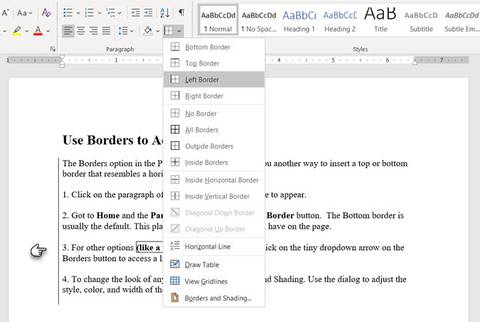 如何在microsoft Word 中插入水平或垂直線 思想境界 如何在microsoft Word 中插入水平或垂直線 思想境界
