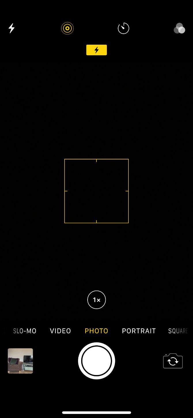 iPhone Camera not working, showing black screen