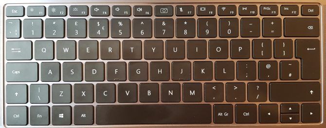 Huawei Matebook keyboard