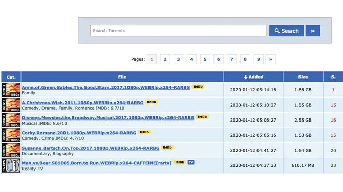 rarbg torrent search engine