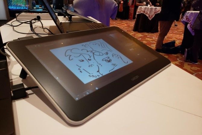 Wacom One Tablet CES Drawing