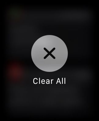 Apple Watch Clear All Notifications