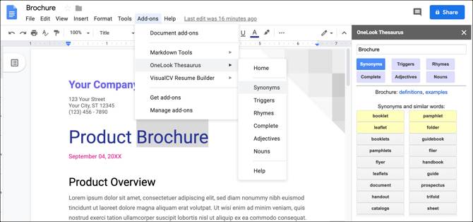 How To Finally Add A Thesaurus To Google Docs How To Finally Add A Thesaurus To Google Docs