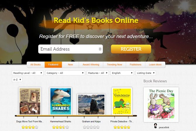Read kids books online with MagicBlox