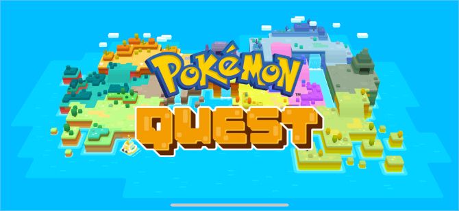 Pokemon Quest Home Screen
