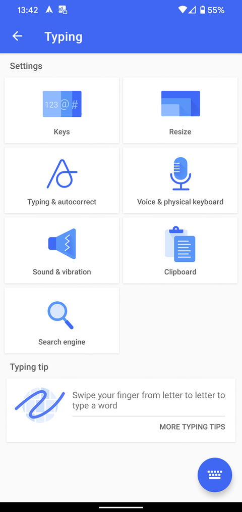 كيفية إيقاف التصحيح التلقائي في الأندرويد و هواتف سامسونج SwiftKey Android Options.png?q=50&fit=crop&w=480&dpr=1