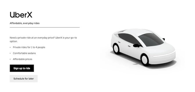 A Newbieu0027s Guide to Uberu0027s Different Ride Types and Options