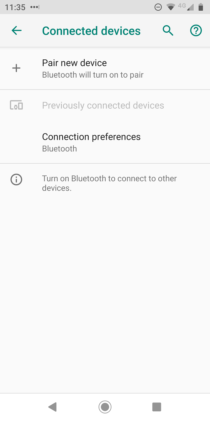 android miracast settings menu