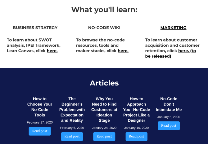 No-Coders Club focuses on the business side of no code apps