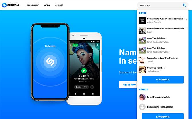 Shazam Like Online