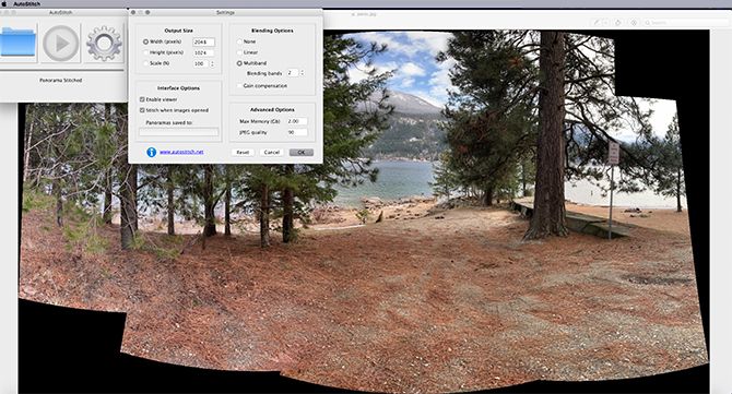 Create Panorama From Multiple Photos Autostitch