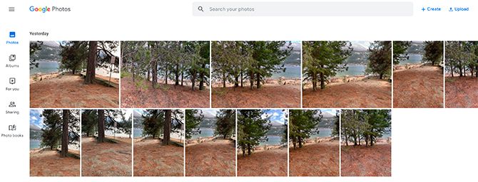 Create Panorama Google Photos