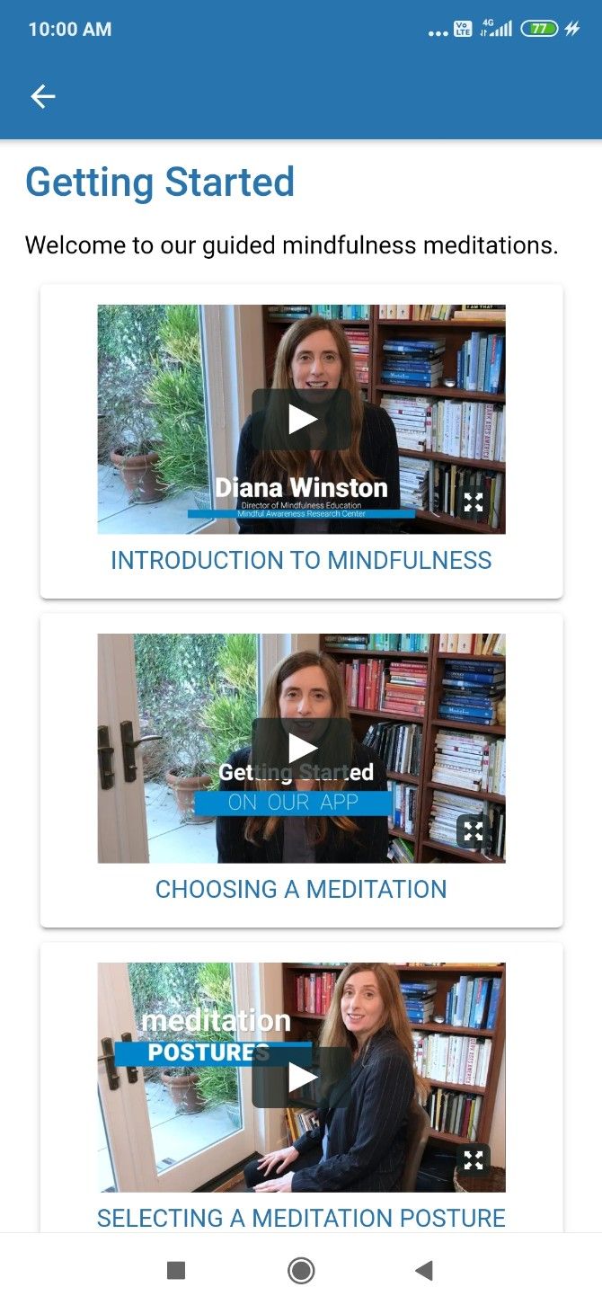 UCLA Mindful explains the basics of meditation in short videos