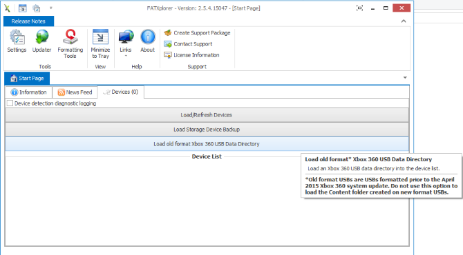 FATXplorer reads Xbox 360 disks on PC