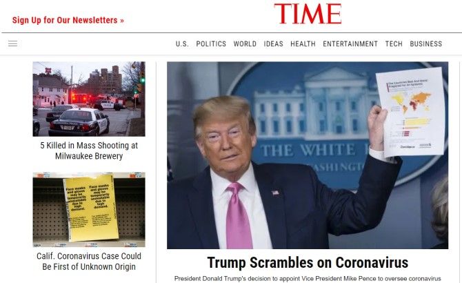 Time Magazine Sites Like The New York Times