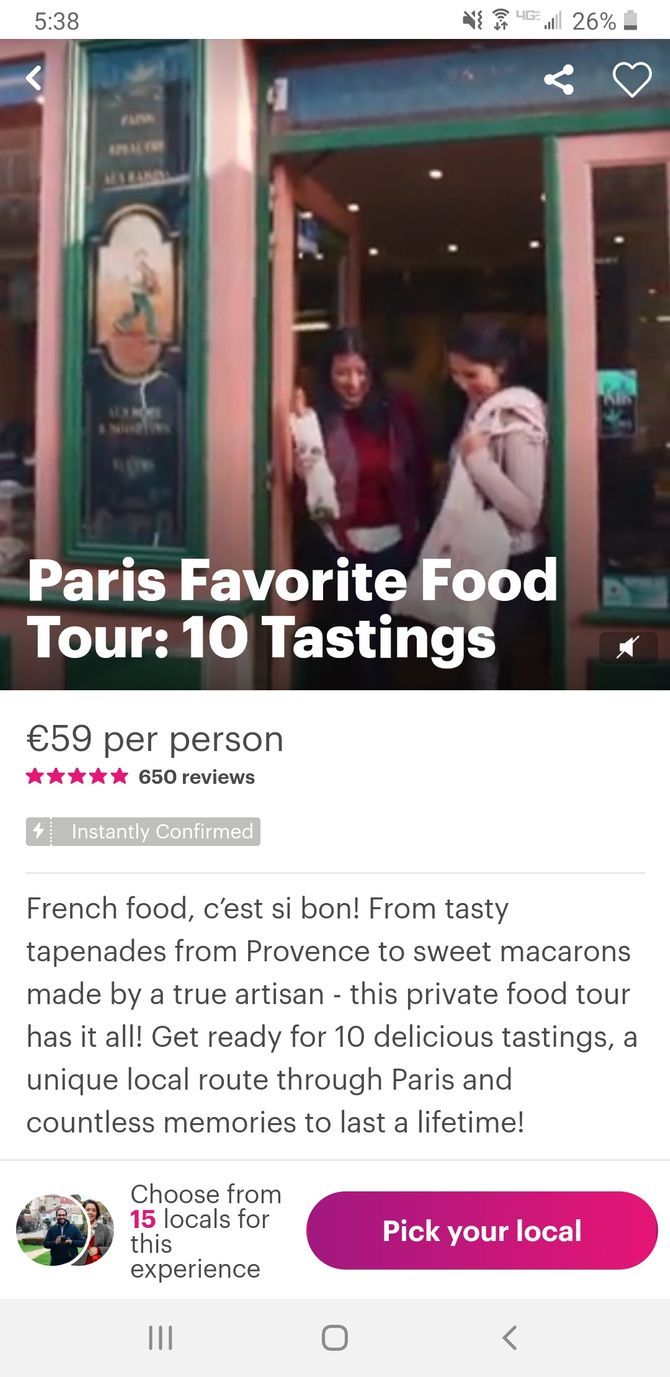 WithLocals Travel Social App Food Tour