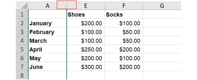 How To Check For Hidden Columns In Excel