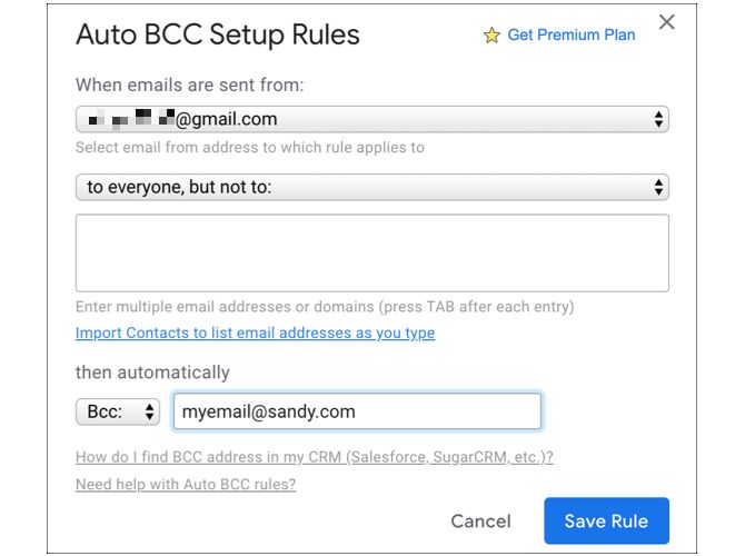 bring up the bcc address line in office 365 for mac