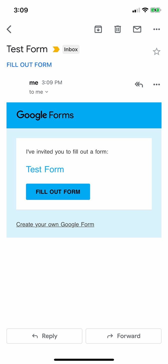 Google Forms Usage on Your Phone