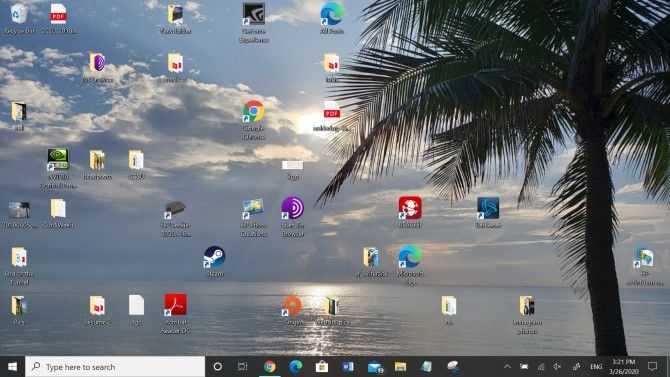 Clean Up Windows Desktop Icons