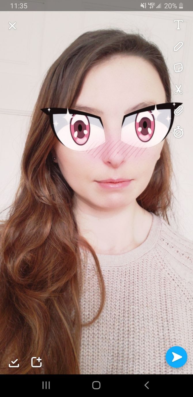 Anime Face Snapchat Filter
