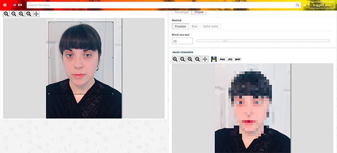 How to Pixelate a Photo With Pinetools