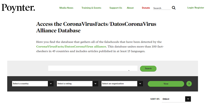ifcn coronavirus page