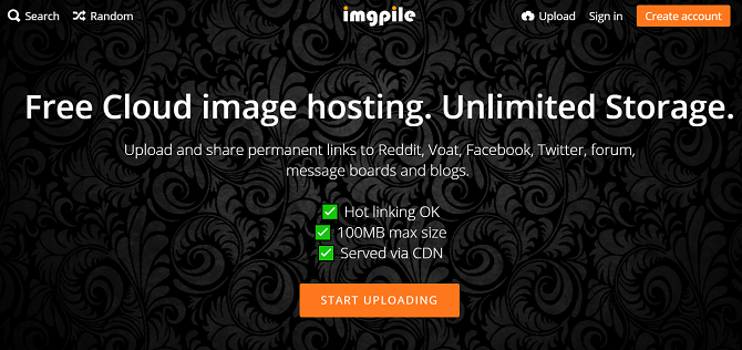 imgpile homepage