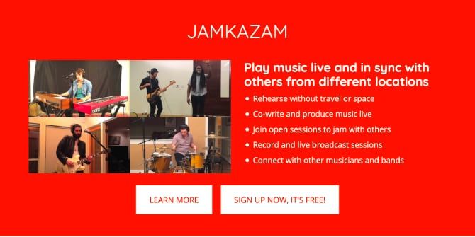 JamKazam website