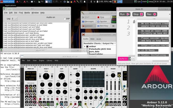 Apodio Linux distro for music production