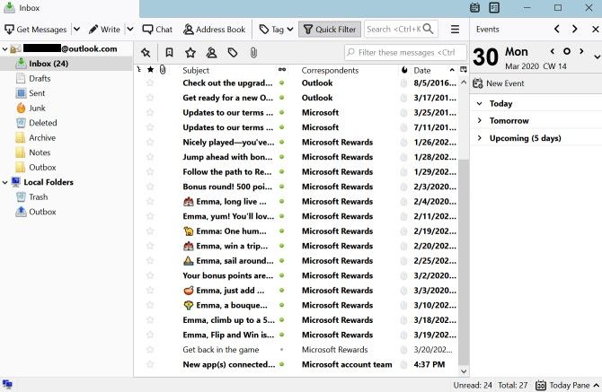 Thunderbird Email Client Outlook Alternative