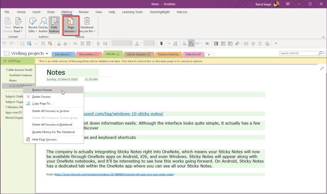 kayboard shortcut for bullet points in onenote 2016